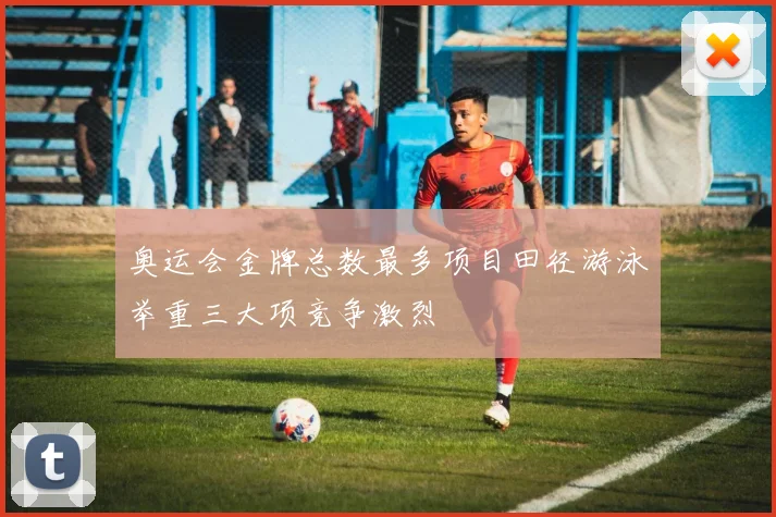 奥运会金牌总数最多项目田径游泳举重三大项竞争激烈