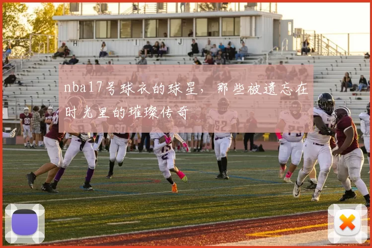 nba17号球衣的球星，那些被遗忘在时光里的璀璨传奇